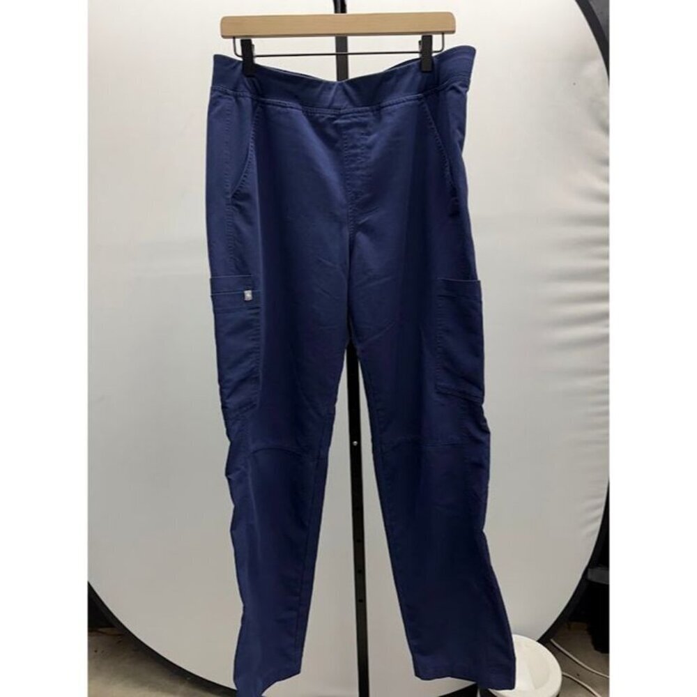 FIGS Axim Cargo Navy Blue Scrub Pants